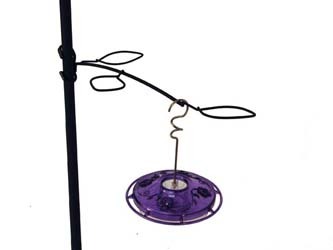 APS - Decorative Branch Perch with Hummingbird Feeder
