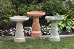 Ceramic Bird Baths